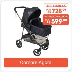 Carrinho de Bebê e Berço