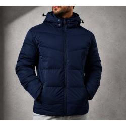 Jaqueta Puffer Térmica com Capuz
