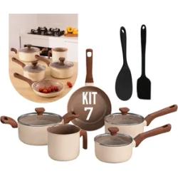 Conjunto Jogo De Panelas Ceramica