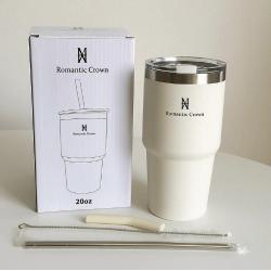 Copo Térmica 600ml Inox Anti-vazamento