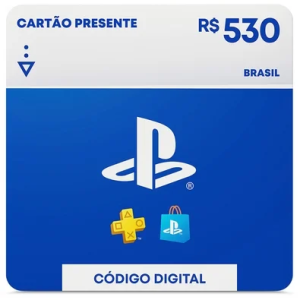 R$530 PlayStation Store - Cartão