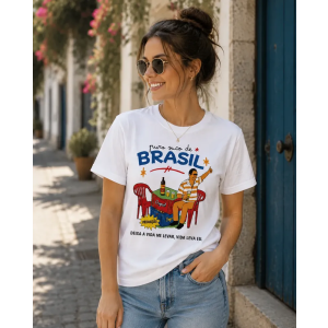 Camiseta Oversized Zeca Pagodinho Algodão