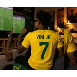 Camiseta Vini Jr. Brasil Dry