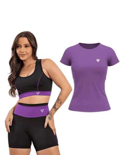 Kit Conjunto Fitness Feminino +