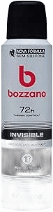 Bozzano Desodorante Aerossol Invisível Branco