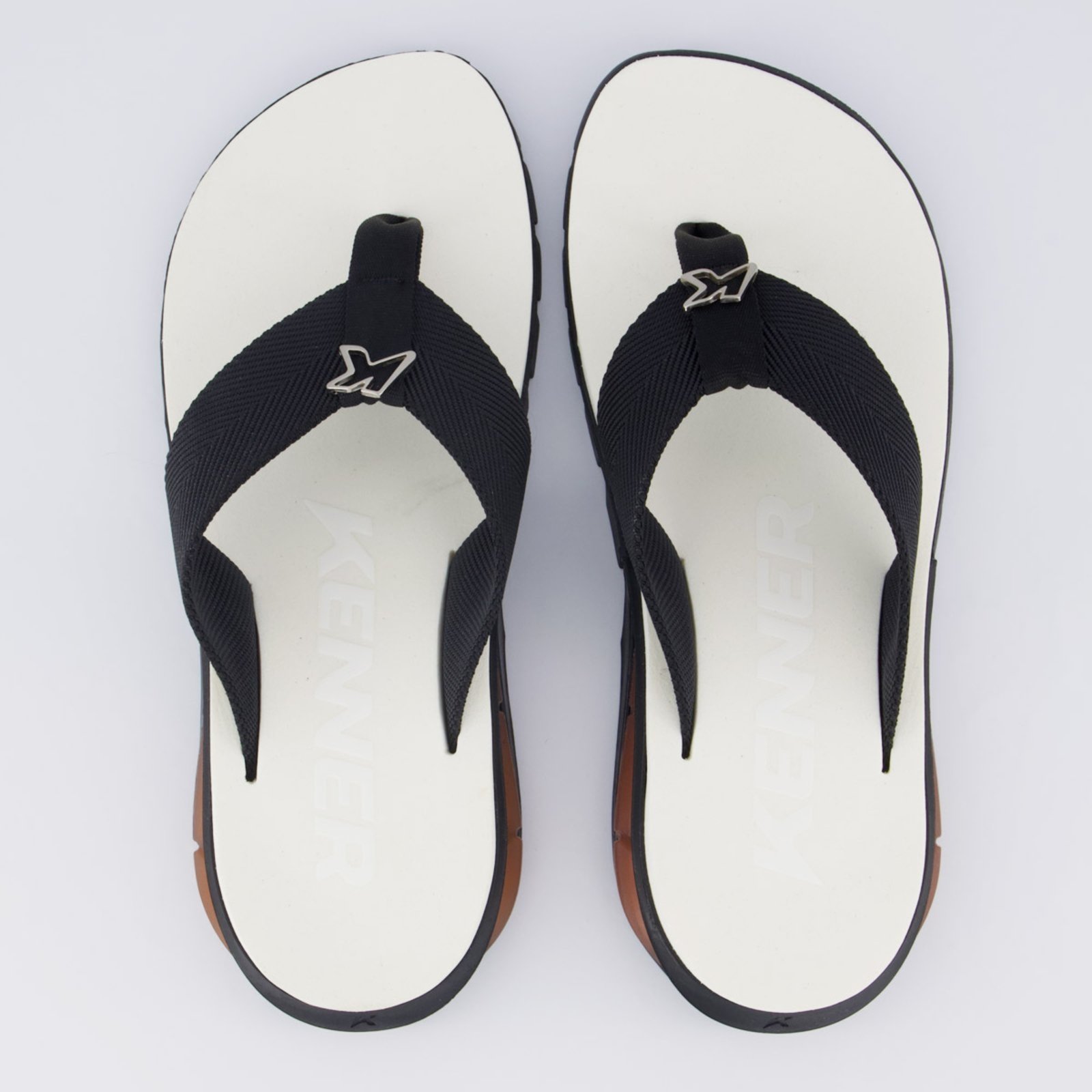Chinelo Kenner Orak Branco e