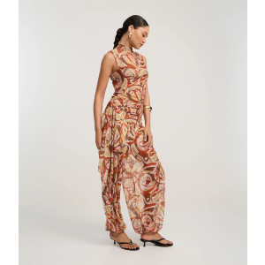 Calça Aladim em Chiffon com