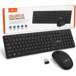 Kit Teclado E Mouse Sem