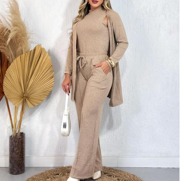 CONJUNTO FEMININO LÃNZINHA DE FRIO
