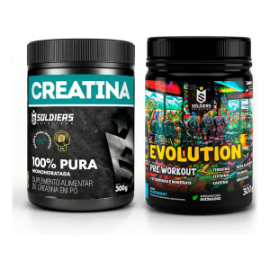 Creatina 300g + Evolution 300g