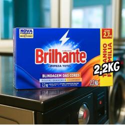 Sabão em Pó Concentrado Brilhante