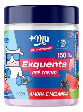 Pré Treino Exquenta Sabor Amora