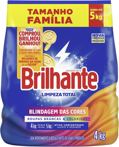 Brilhante Lava-Roupas Em Pó Roupas
