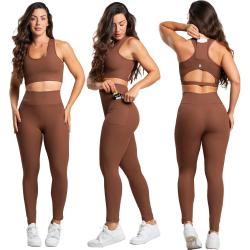 Conjunto Feminino Fitness Academia Top