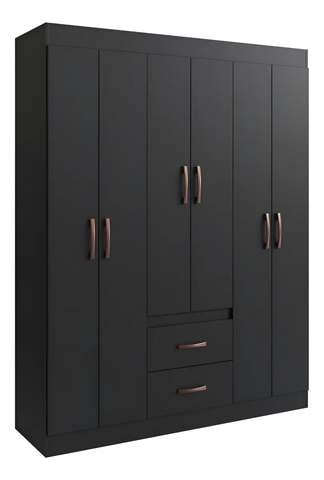 Guarda Roupa Solteiro 6 Portas
