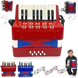 Acordeon Michael 8 Baixos Preto
