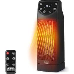 Aquecedor portátil oscilante 1500W BLACK+DECKER