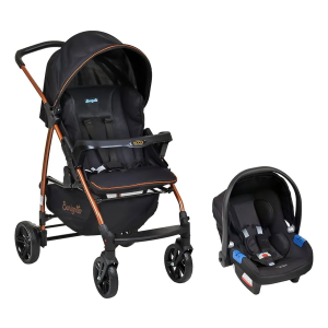 Carrinho + Bebê Conforto Ecco