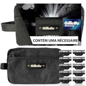 Kit Gillette Mach3 10 cargas