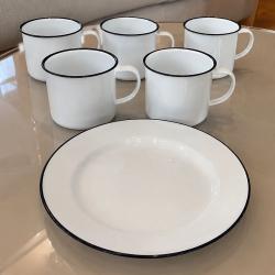 Kit 6 Pratos E 6