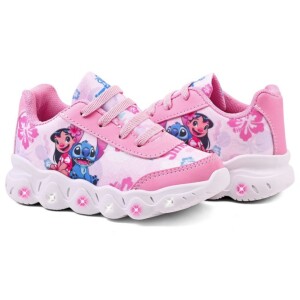 Tênis Infantil Menina Stitch Com