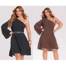 Vestido Assimétrico (Tam. M ao