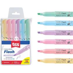 Marca Texto Tris Pastel com