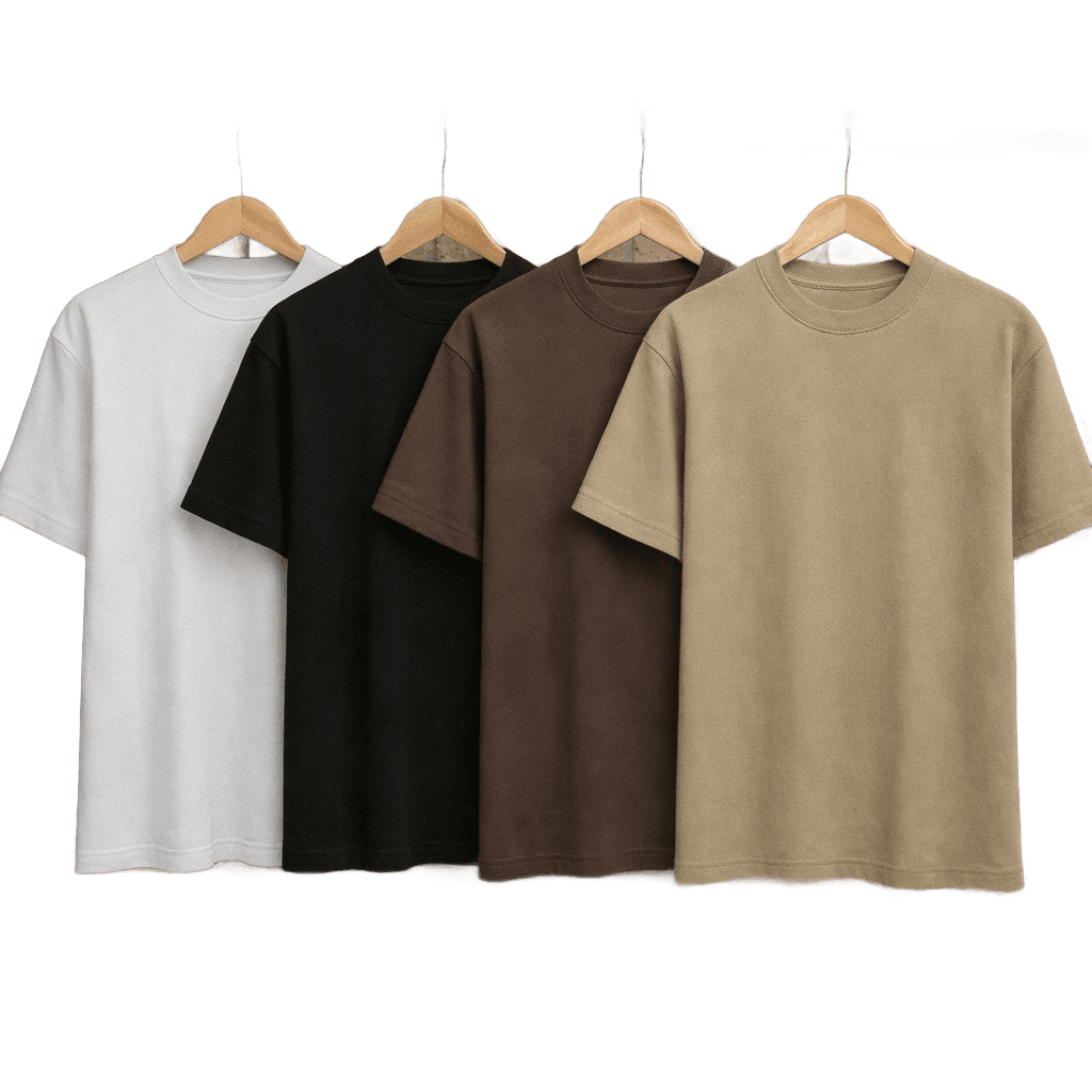 Kit 4 Camisas Camiseta Básica
