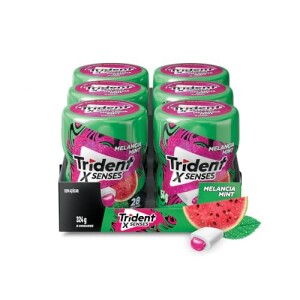 Chiclete Trident XSenses Melancia Mint