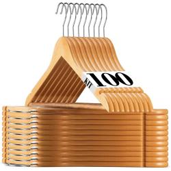 Cabides De Madeira Kit 100,