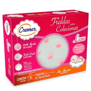 Cremer Fralda Luxo Estampa Feminina