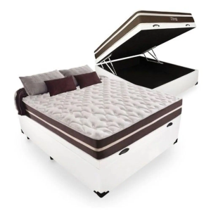 Cama Box Baú Casal +