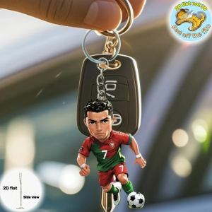 Chaveiro de acrílico do jogador