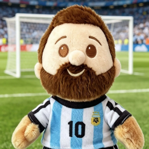 Boneco de Pelúcia Messi Argentina