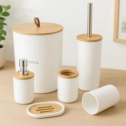 Kit Conjunto Banheiro 6 Peças