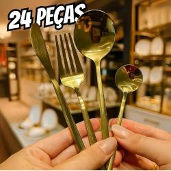 Kit 24 Peças Jogo De