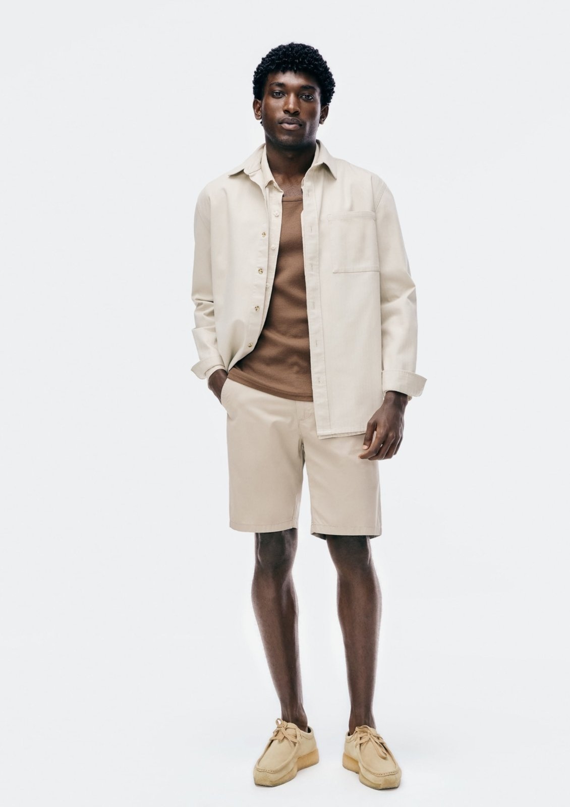 Bermuda Básica Masculina Chino Reta