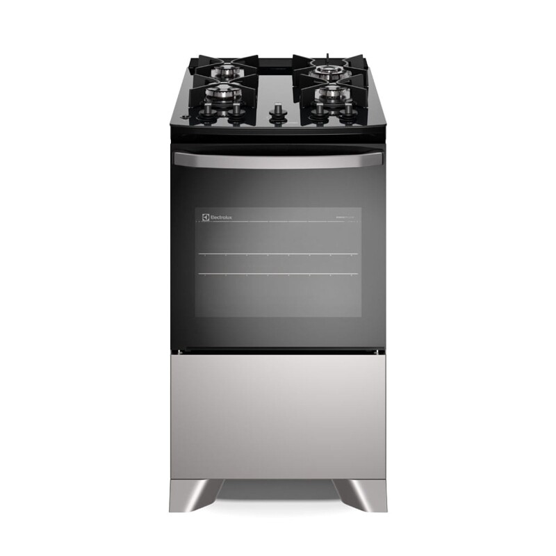 Fogão 4 bocas Electrolux Cinza