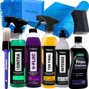 Kit Lavagem Vonixx: Shampoo Cera