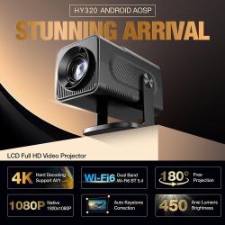 Atualizado Projetor Smart HY320 Android