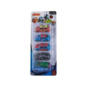 Kit Carrinhos Marvel Hero Machine