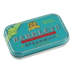 Chiclete Barkleys Spearmint Hortelã Sem