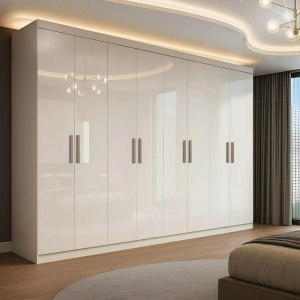 Guarda Roupa Casal Branco Paris