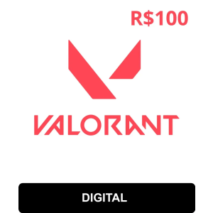 Gift Card VP Valorant R$100