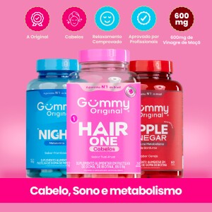 Kit Gummy Night Hair e