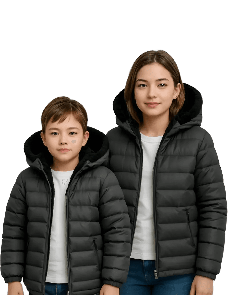 Jaqueta Infantil Juvenil Forrada Puffer