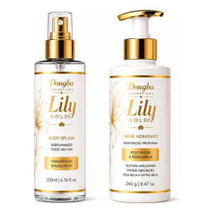 Kit Presente Lily Gold Hidratante