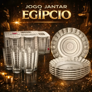 Jogo Jantar 12 Peças Com