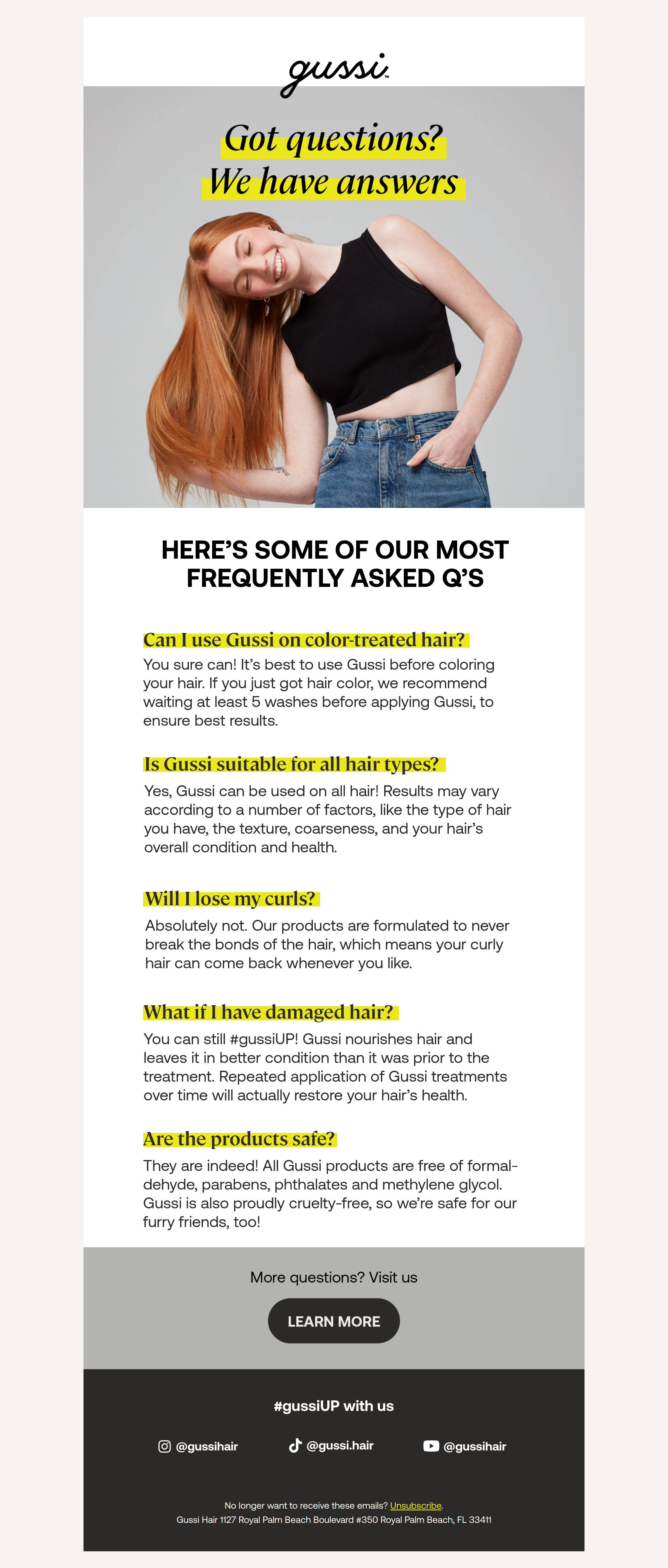 Got questions? We have answers.