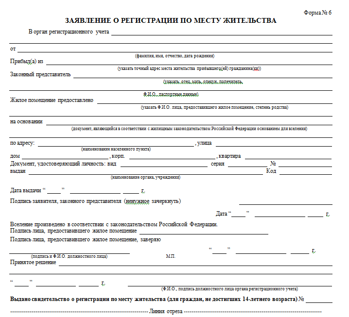 Адрес прописки и места жительства — что это такое и в чем